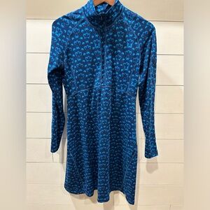 Title Nine Gateway Venician Blue Women's Dress- size Medium